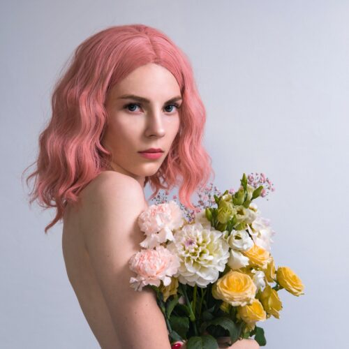 Světle růžová barva na vlasy