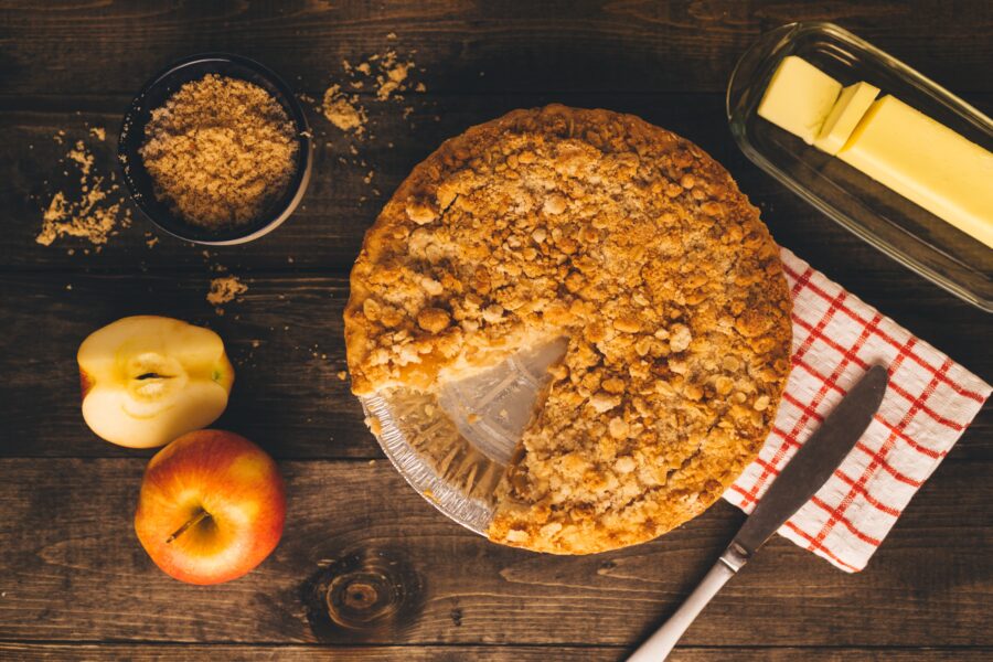 Rychlý jablečný koláč s tvarohem: zvládnete ho do 40 minut