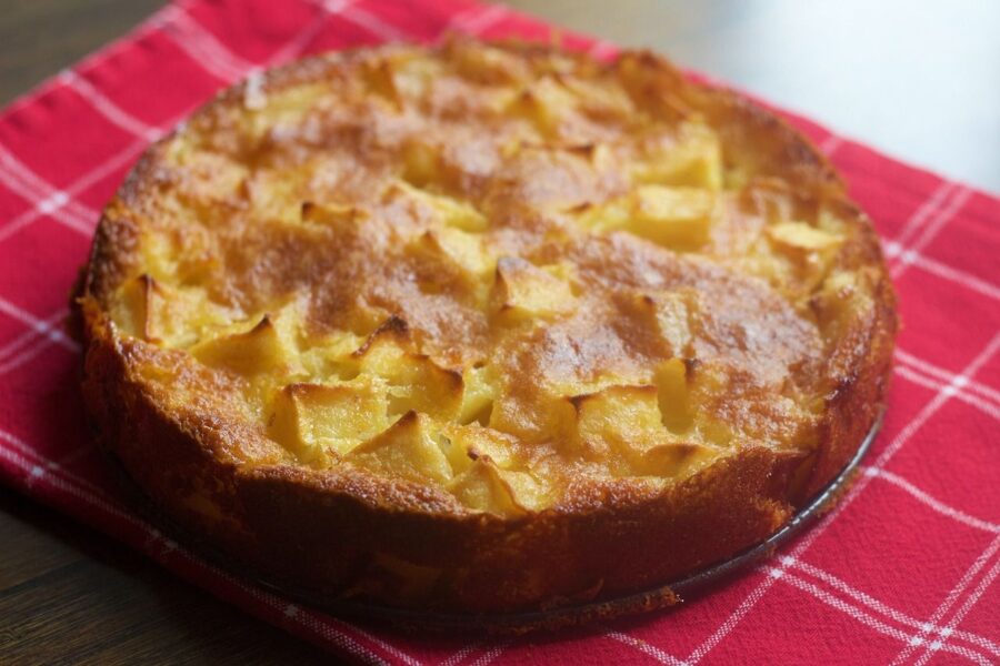Bleskový a nesmírně jednoduchý jablečný koláč: recept